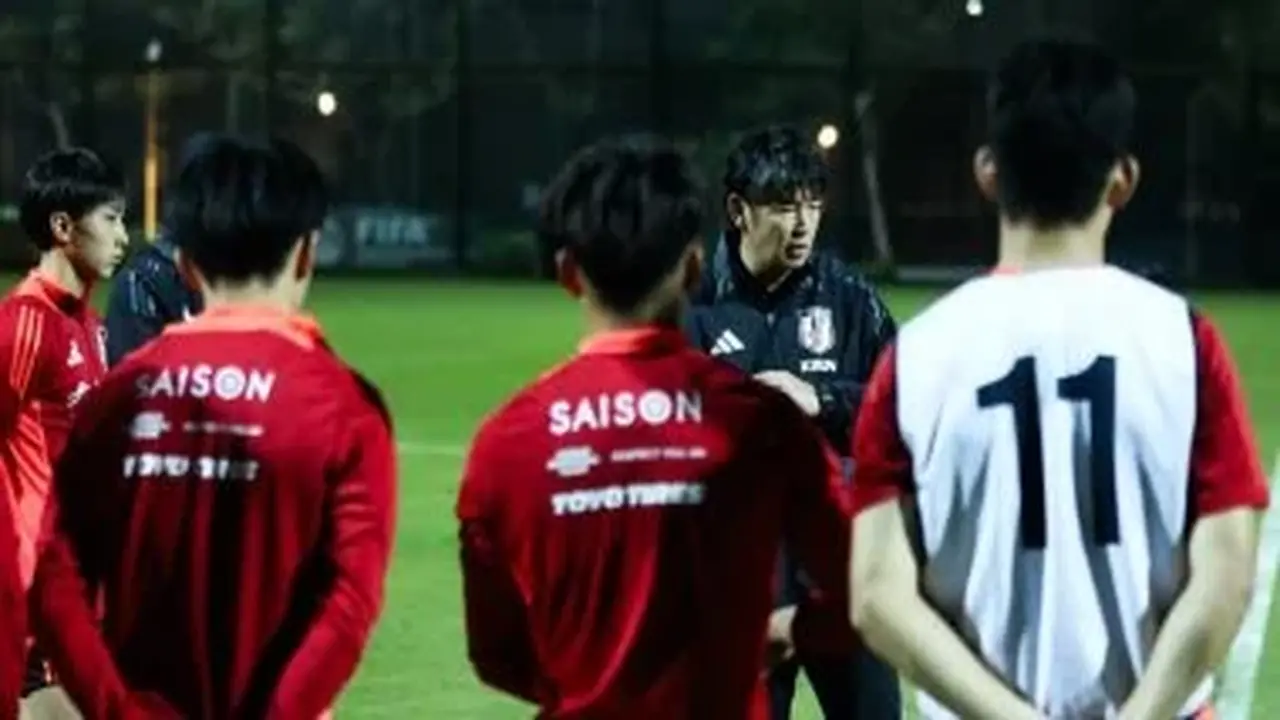 منتخب اليابان يستعد لمواجهة منتخب مصر مواليد 2009 بتدريبات مركزة على تحقيق الفوز